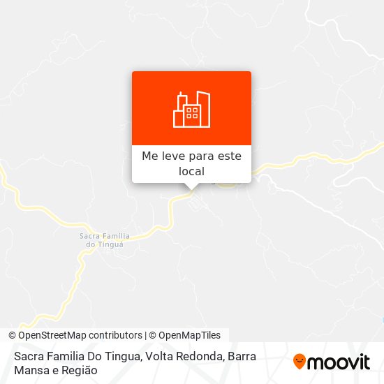 Sacra Familia Do Tingua mapa