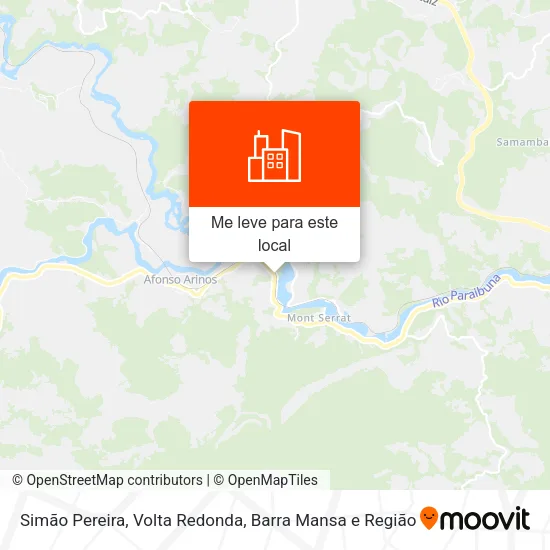 Simão Pereira mapa