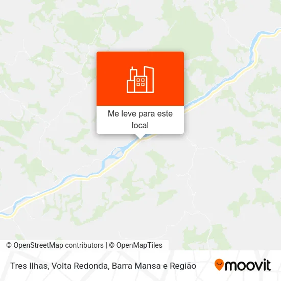 Tres Ilhas mapa