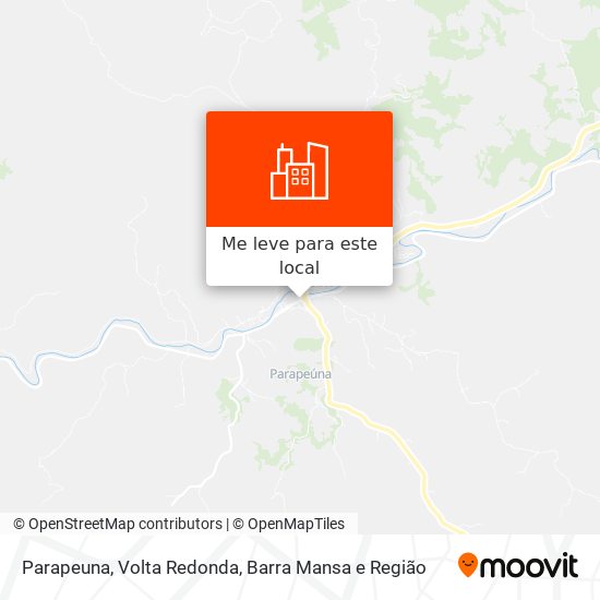 Parapeuna mapa