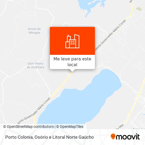 Porto Colonia mapa