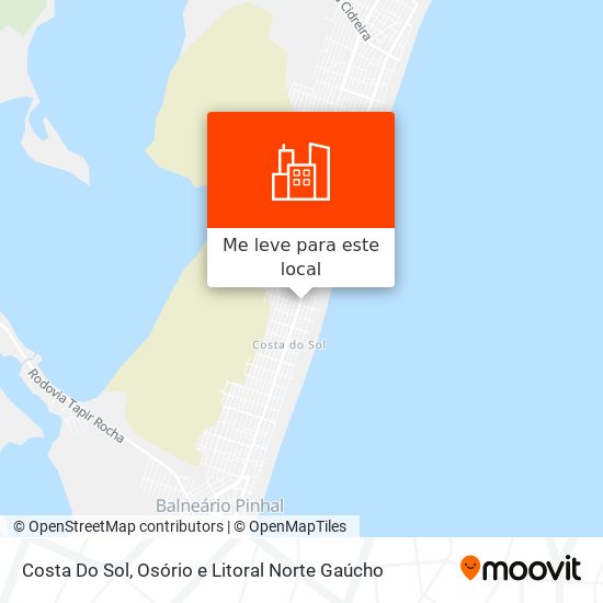 Costa Do Sol mapa