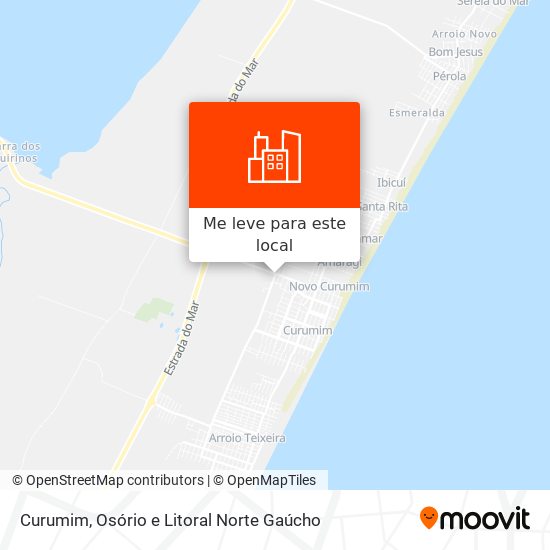 Curumim mapa