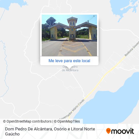 Dom Pedro De Alcântara mapa