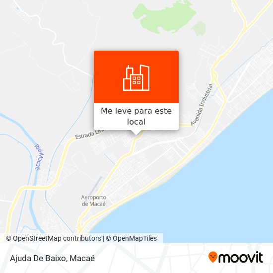 Ajuda De Baixo mapa