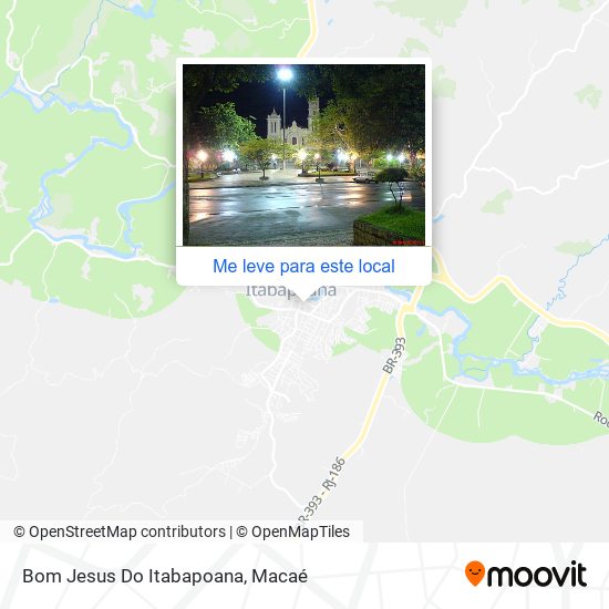 Bom Jesus Do Itabapoana mapa