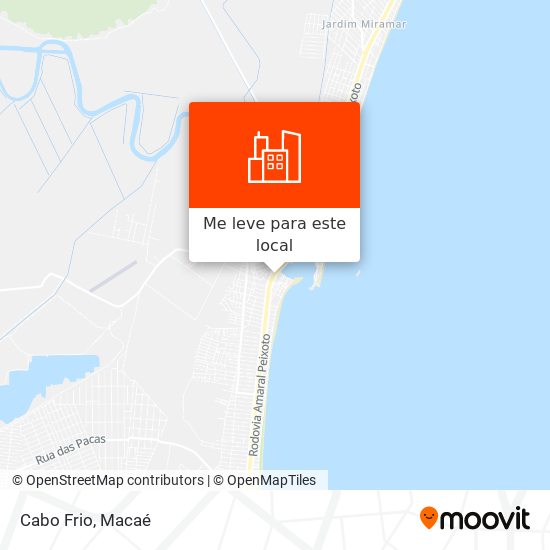 Cabo Frio mapa