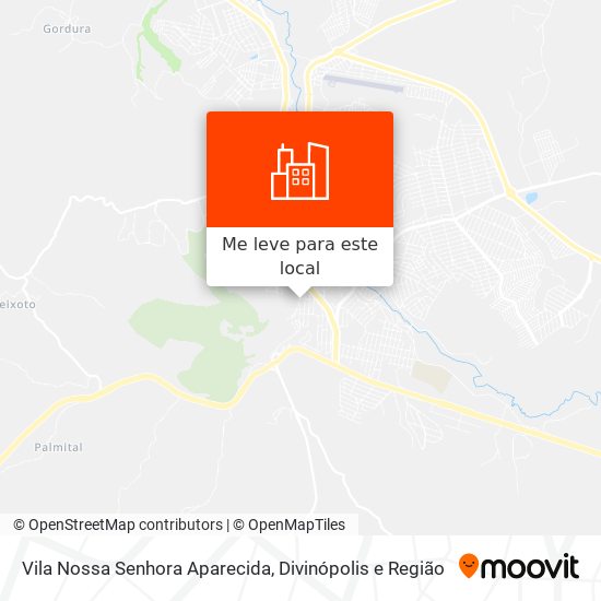 Vila Nossa Senhora Aparecida mapa