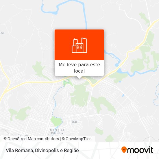 Vila Romana mapa