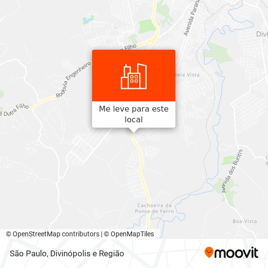 São Paulo mapa