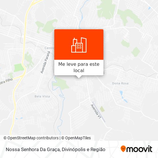 Nossa Senhora Da Graça mapa