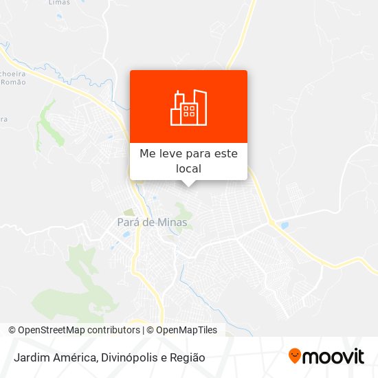 Jardim América mapa