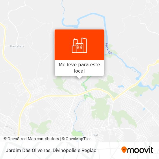 Jardim Das Oliveiras mapa