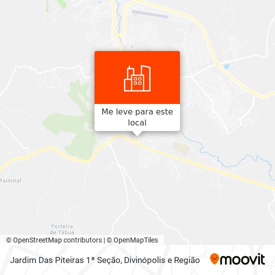 Jardim Das Piteiras 1ª Seção mapa