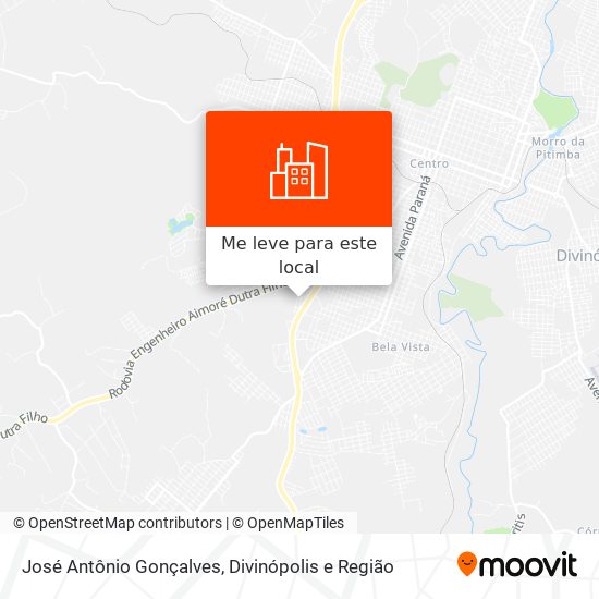 José Antônio Gonçalves mapa