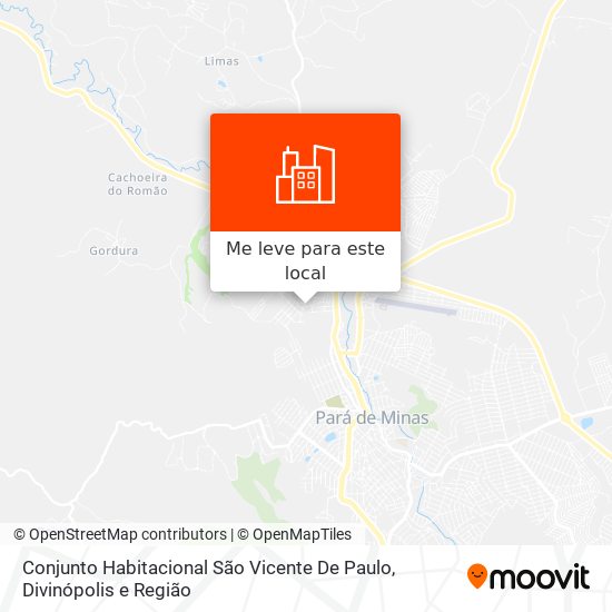 Conjunto Habitacional São Vicente De Paulo mapa