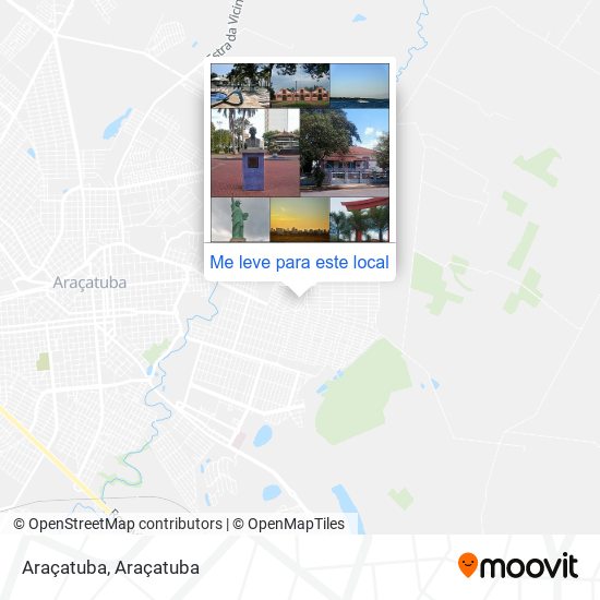 Araçatuba mapa
