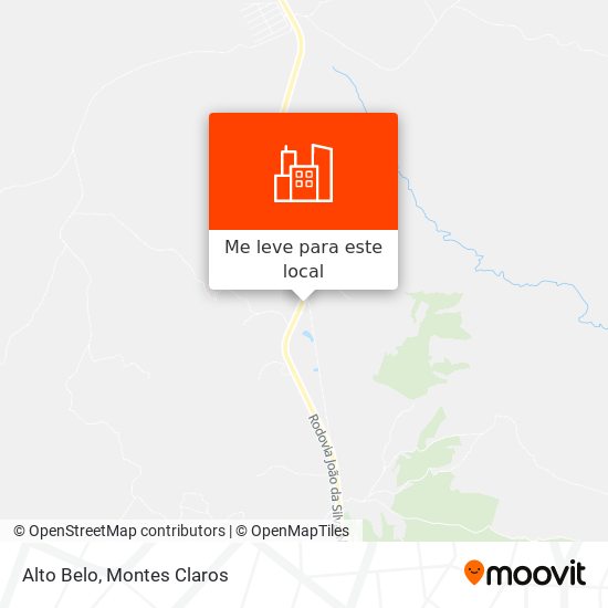 Alto Belo mapa