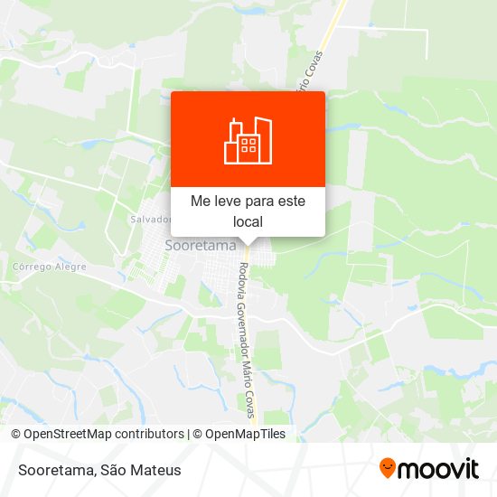 Sooretama mapa