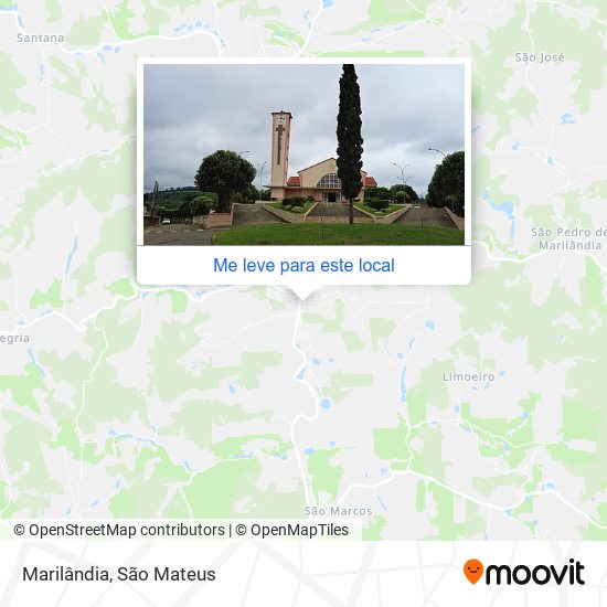 Marilândia mapa