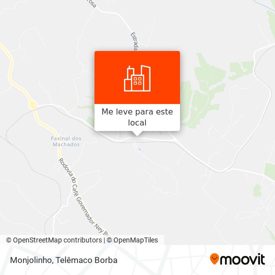 Monjolinho mapa