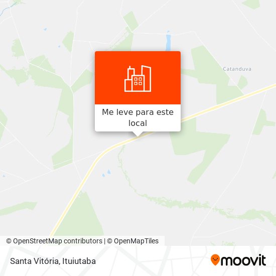 Santa Vitória mapa