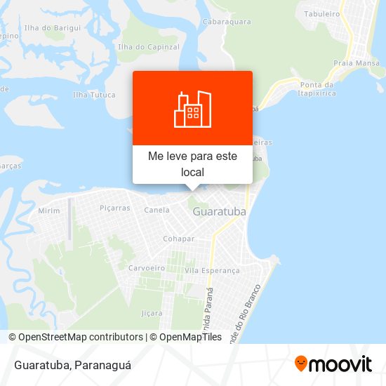 Guaratuba mapa