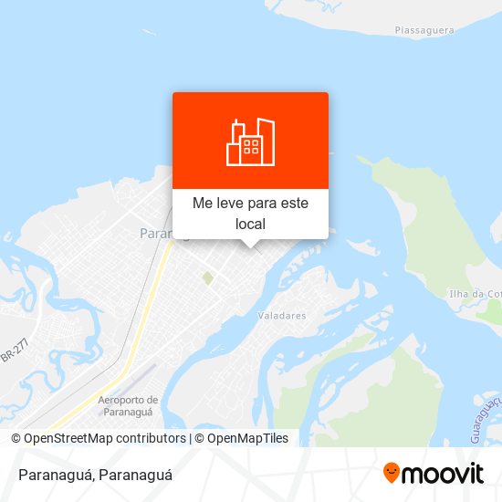 Paranaguá mapa