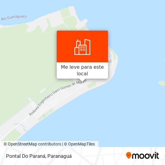 Pontal Do Paraná mapa