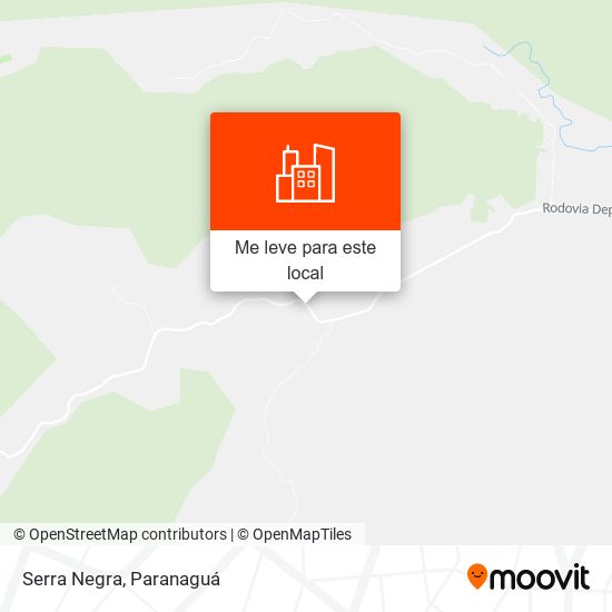 Serra Negra mapa