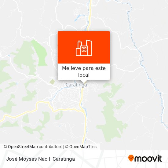 José Moysés Nacif mapa