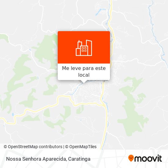 Nossa Senhora Aparecida mapa