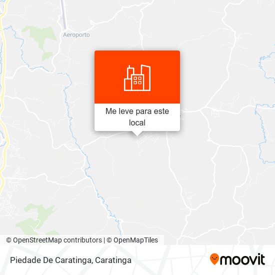 Piedade De Caratinga mapa