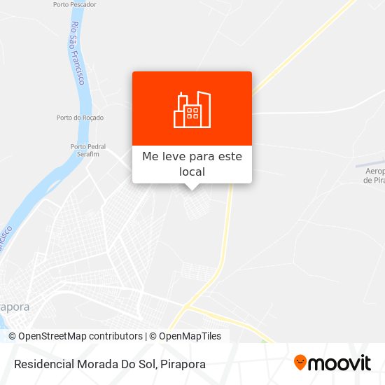 Residencial Morada Do Sol mapa