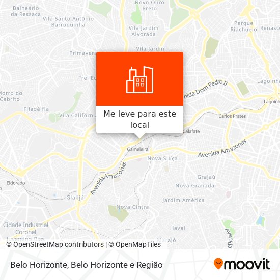 Belo Horizonte mapa