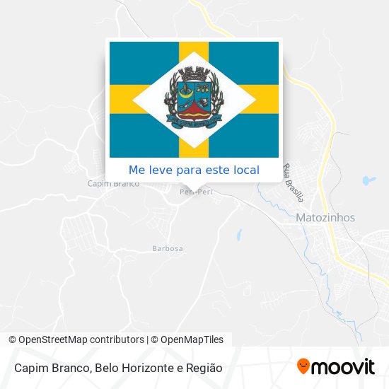 Capim Branco mapa