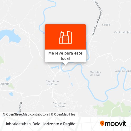 Jaboticatubas mapa