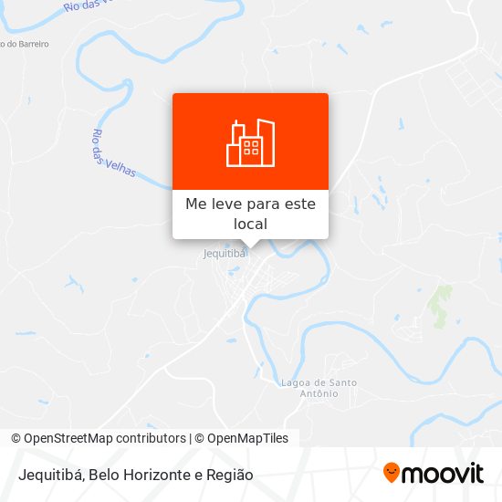 Jequitibá mapa