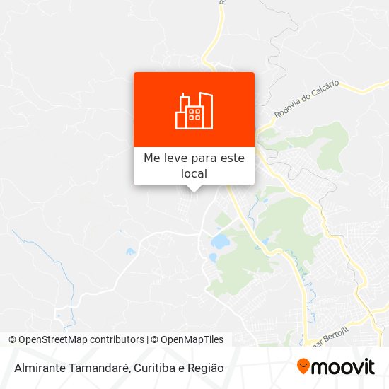 Almirante Tamandaré mapa