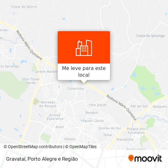 Gravataí mapa