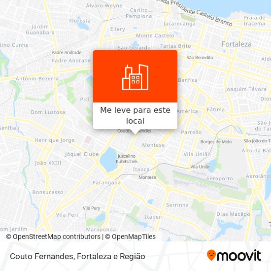 Couto Fernandes mapa