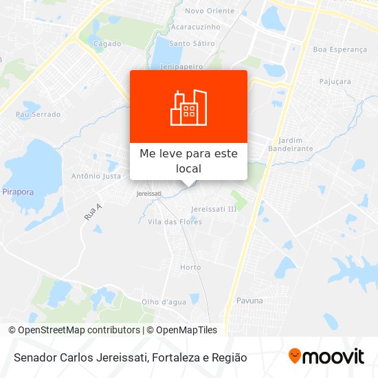 Senador Carlos Jereissati mapa
