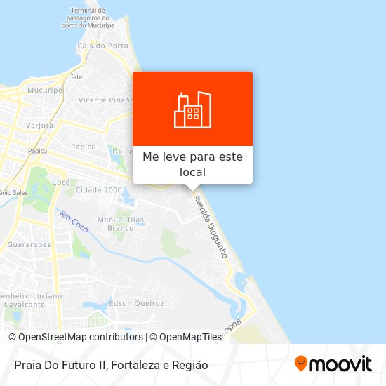 Praia Do Futuro II mapa