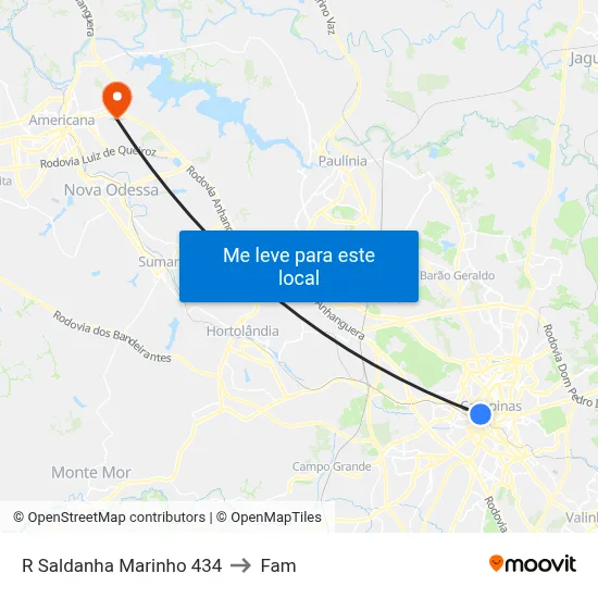 R Saldanha Marinho 434 to Fam map