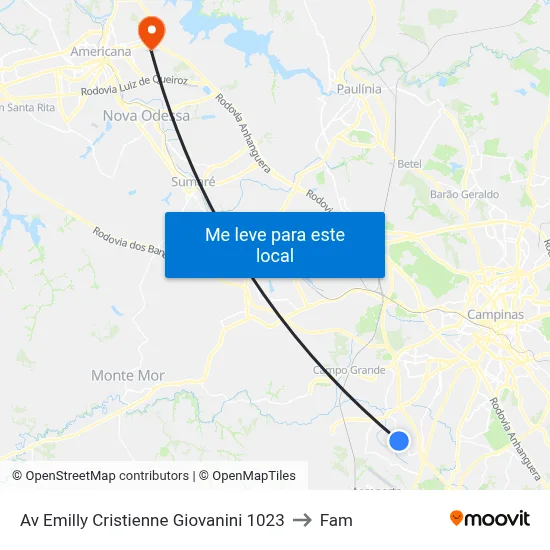 Av Emilly Cristienne Giovanini 1023 to Fam map