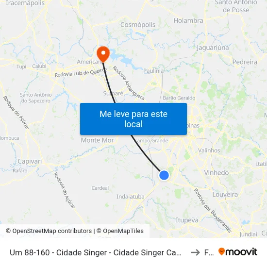 Um 88-160 - Cidade Singer - Cidade Singer Campinas - SP 13053-153 Brasil to Fam map