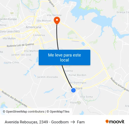 Avenida Rebouças, 2349 - Goodbom to Fam map