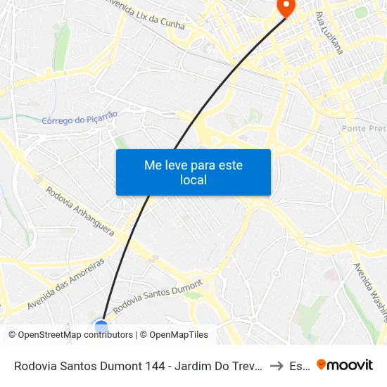 Rodovia Santos Dumont 144 - Jardim Do Trevo Campinas - SP 13030-150 Brasil to Esamc map