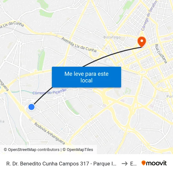 R. Dr. Benedito Cunha Campos 317 - Parque Industrial Campinas - SP 13031-745 Brasil to Esamc map