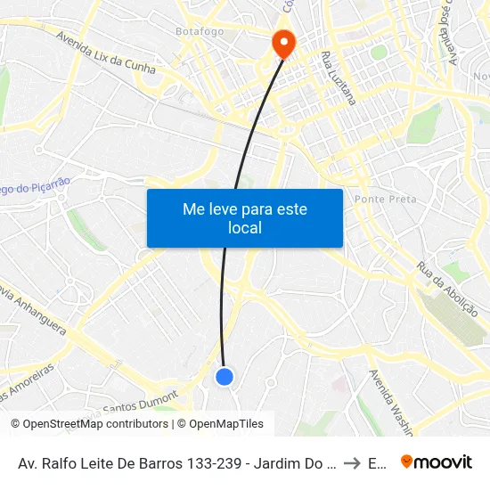 Av. Ralfo Leite De Barros 133-239 - Jardim Do Trevo Campinas - SP 13040-020 Brasil to Esamc map